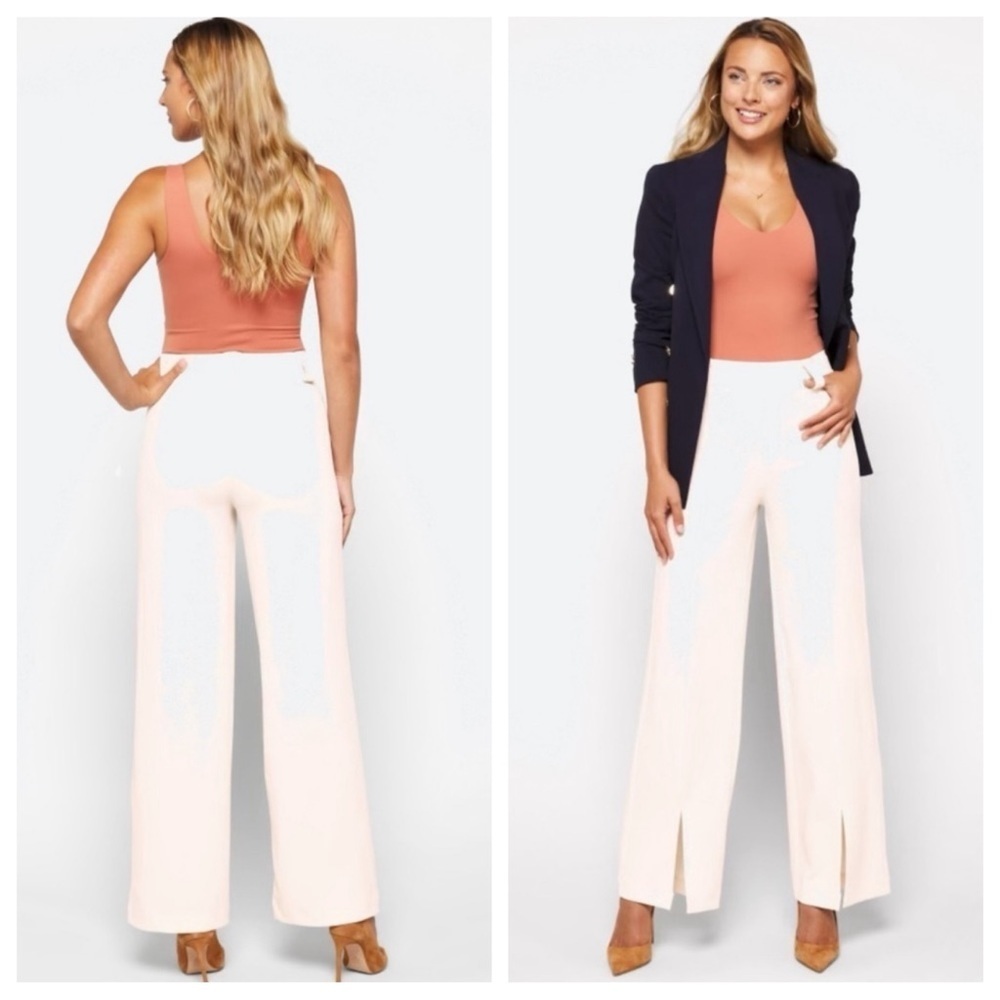 NWT Women’s ONE5ONE Taylor Wide Leg Pant Size XL | Off-White | NWT